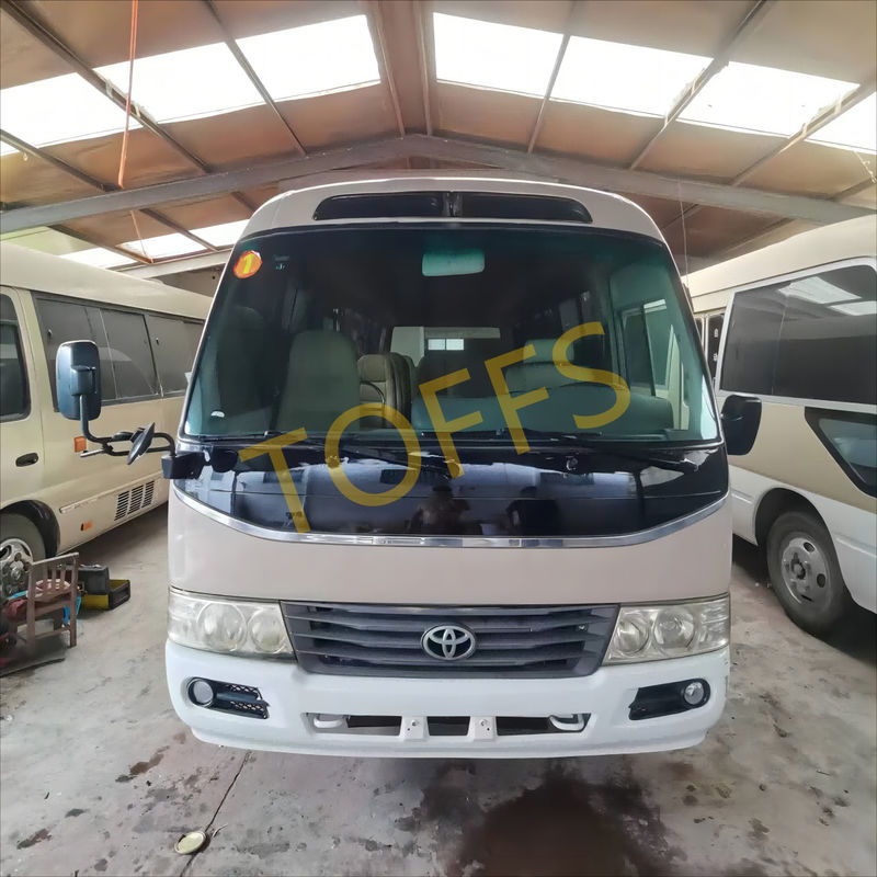 Middle Used Mini Bus Toyota Coaster 4x4 30 Seats for urban transportation