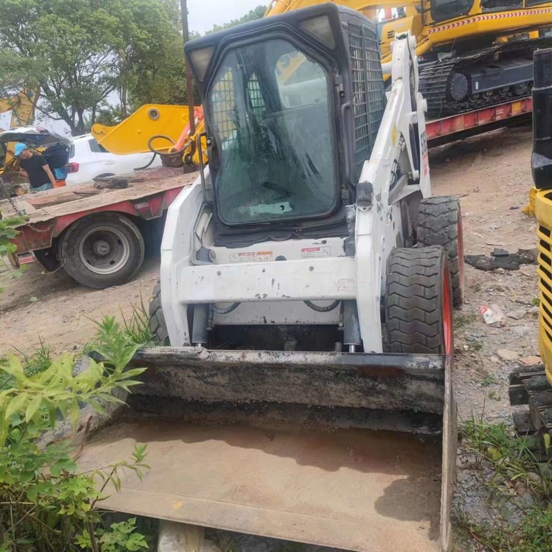 Turbocharged Used Skid Steer Loader Bob S160 High Speed 19.8m/h 44.9KW