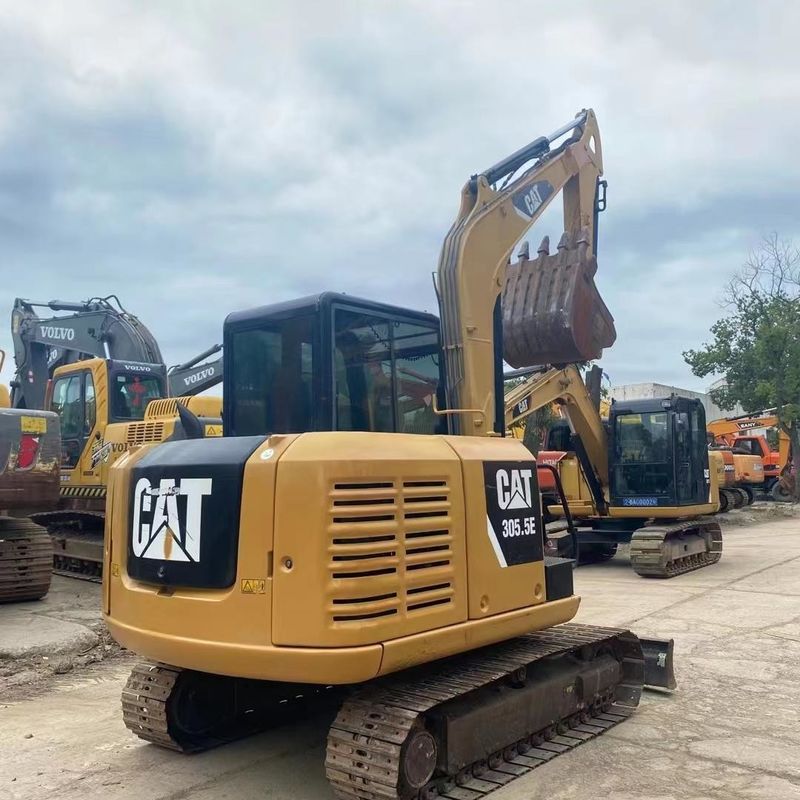 Used Caterpillar Excavator CAT305.5E  5ton Small Type Mini Crawler Digger