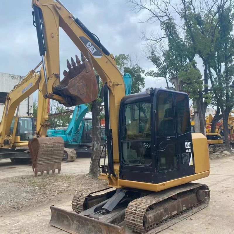 Used Caterpillar Excavator CAT305.5E  5ton Small Type Mini Crawler Digger