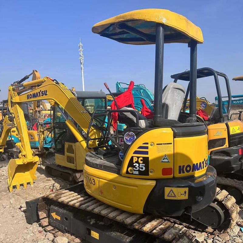 Used Komatsu Excavator PC35  Secoondhand 3.5ton Small Type Mini Crawler Digger