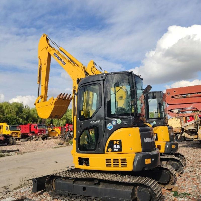 Used Komatsu Excavator PC55  Secondhand 5.5ton Small Type Mini Crawler Digger