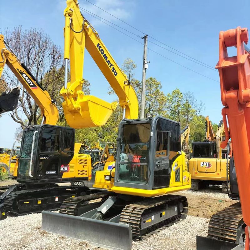 Secondhand Komatsu Digger PC70  Used 7ton Small Type Mini Crawler Excavator