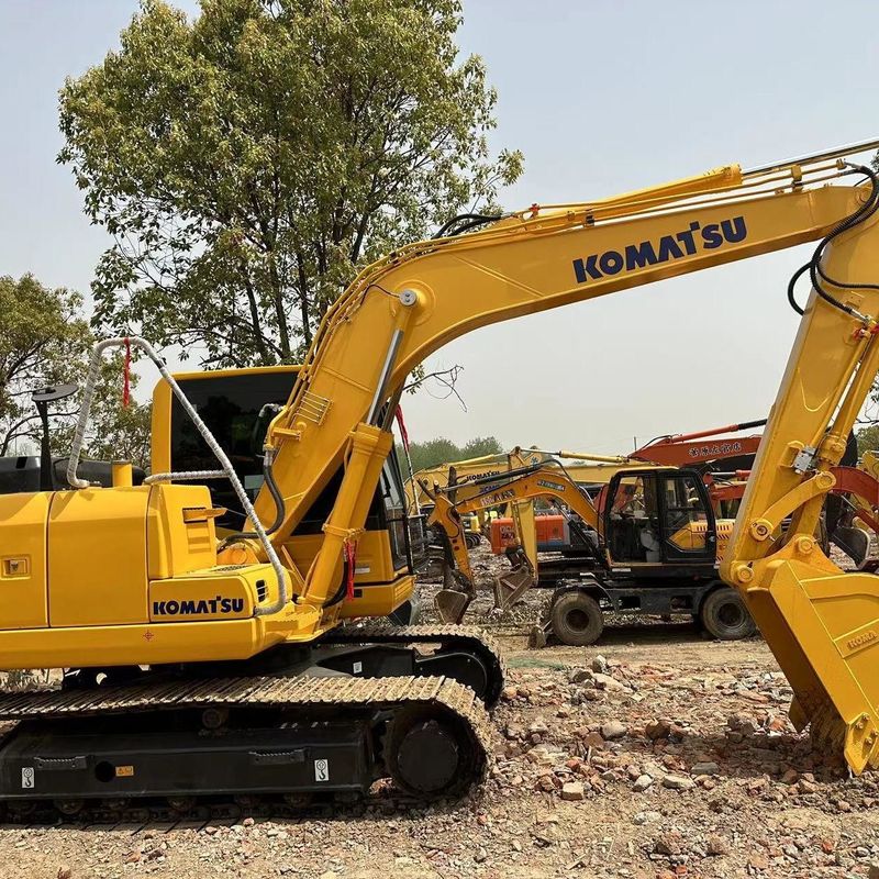 Used Komatsu Digger  PC120  Secondhand 12ton Small Type Crawler Excavator
