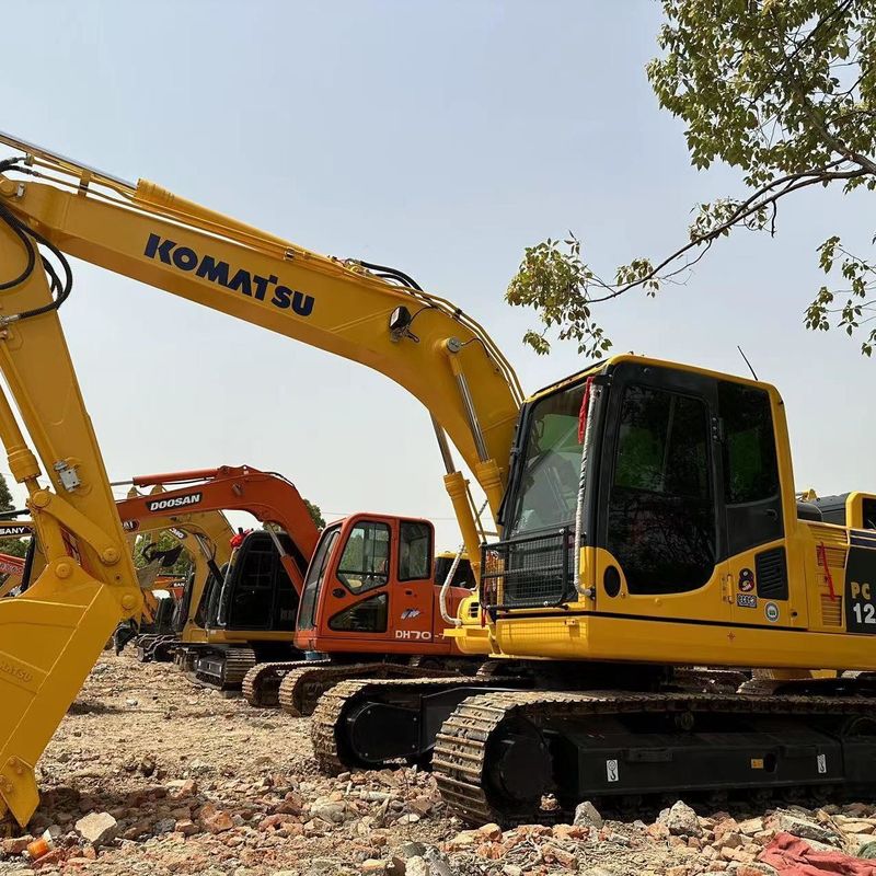 Used Komatsu Digger  PC120  Secondhand 12ton Small Type Crawler Excavator