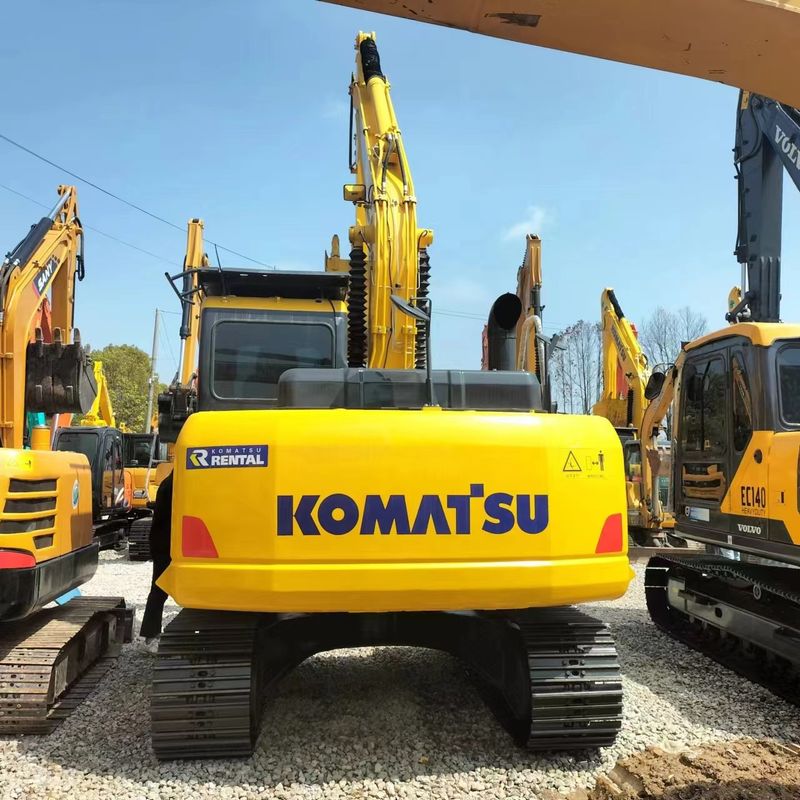 Used Komatsu Excavator PC130 Secondhand 13ton Small Type Crawler Digger