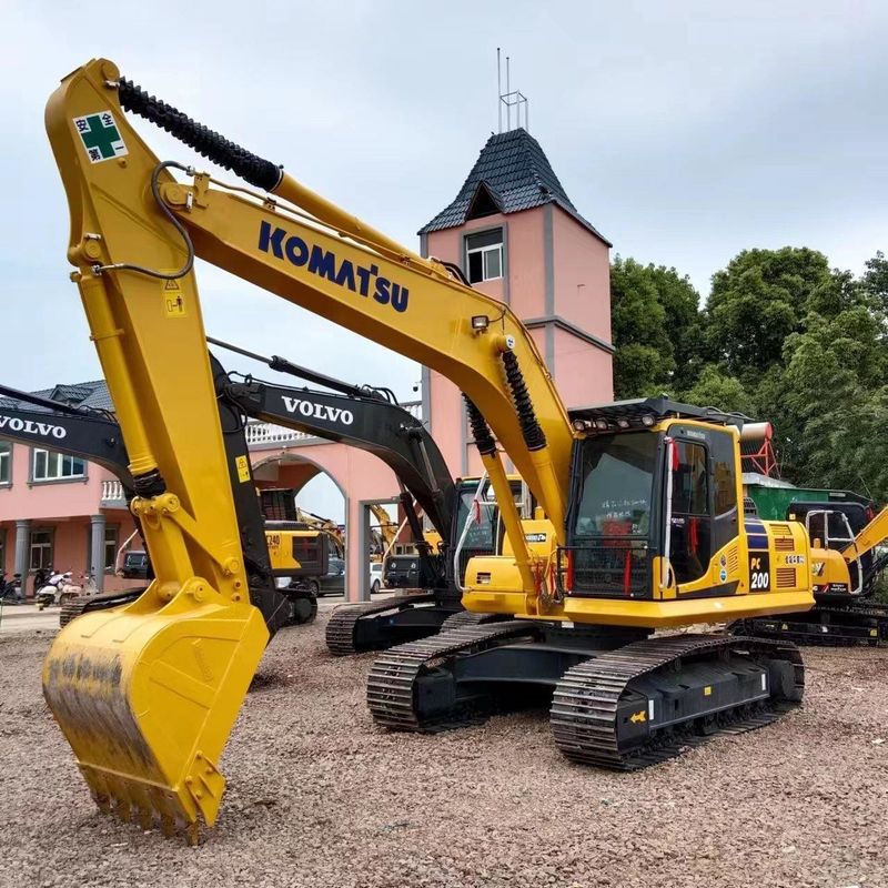 Secondhand Komatsu Digger PC200-8 Used 20ton Medium Type Crawler Excavator