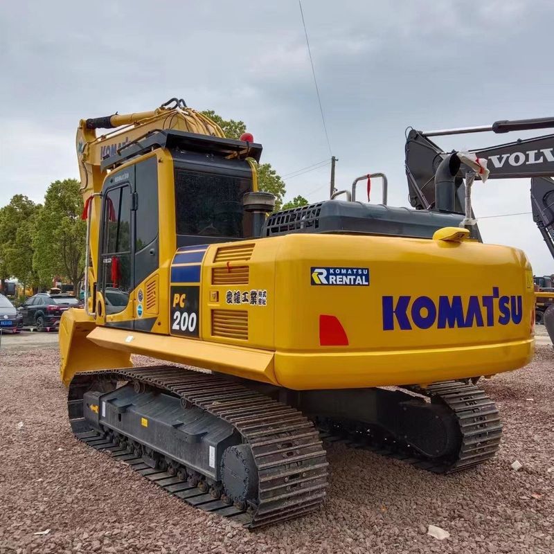 Secondhand Komatsu Digger PC200-8 Used 20ton Medium Type Crawler Excavator