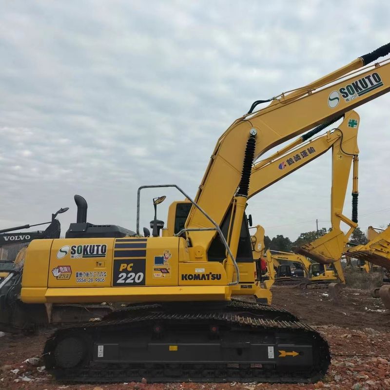 Secondhand Komatsu Diggerr PC220-8 Used 22ton Type Medium Crawler Excavator
