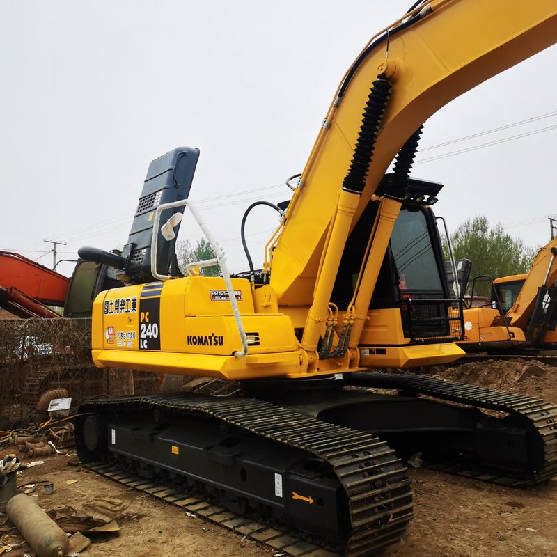 Used Komatsu Excavator PC240LC secondhand 24ton Medium Type  Crawler Digger