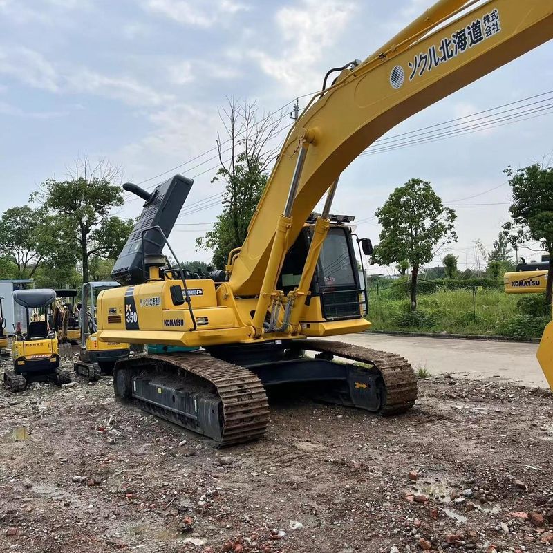 Used Komatsu Digger  PC350-7 Used 35ton Big Type Crawler Excavator Large-Scale