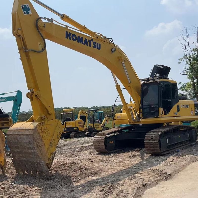 Used Komatsu Digger  PC350-7 Used 35ton Big Type Crawler Excavator Large-Scale
