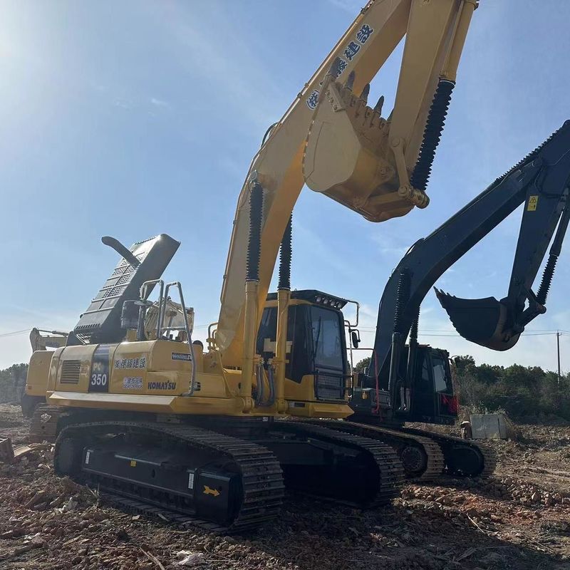 Scondhand Komatsu Excavator  PC350-7  Used 35ton Big Type Crawler Digger