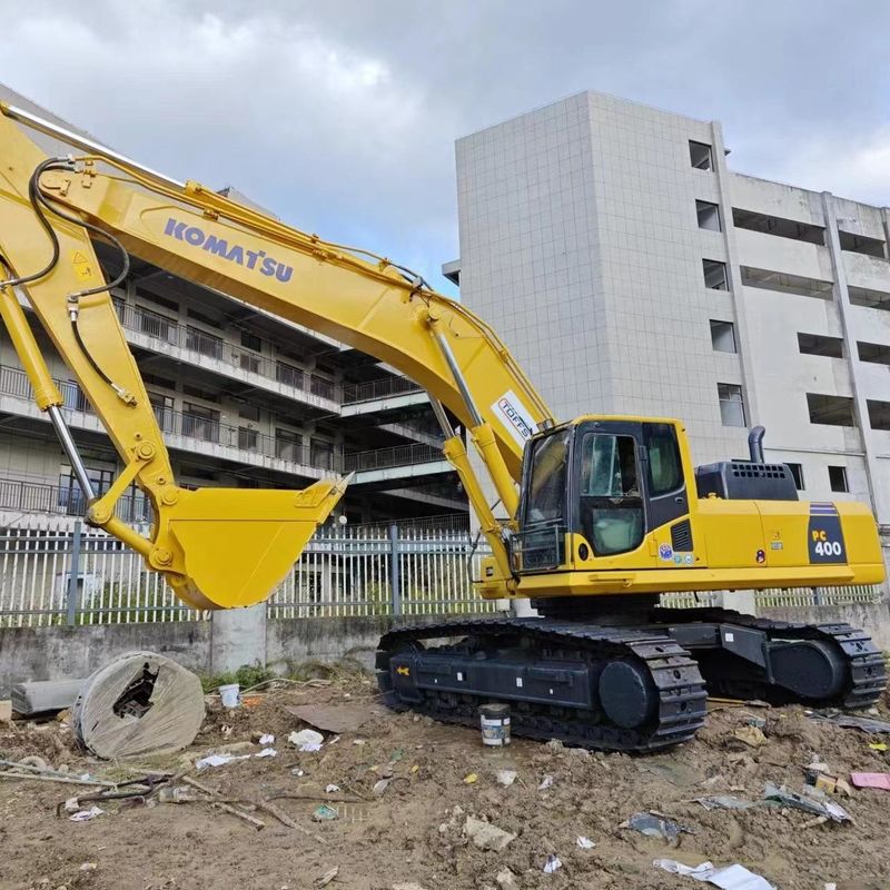 Secondhand Komatsu Excavator  PC400-8  Used 40ton Big Type Crawler Digger