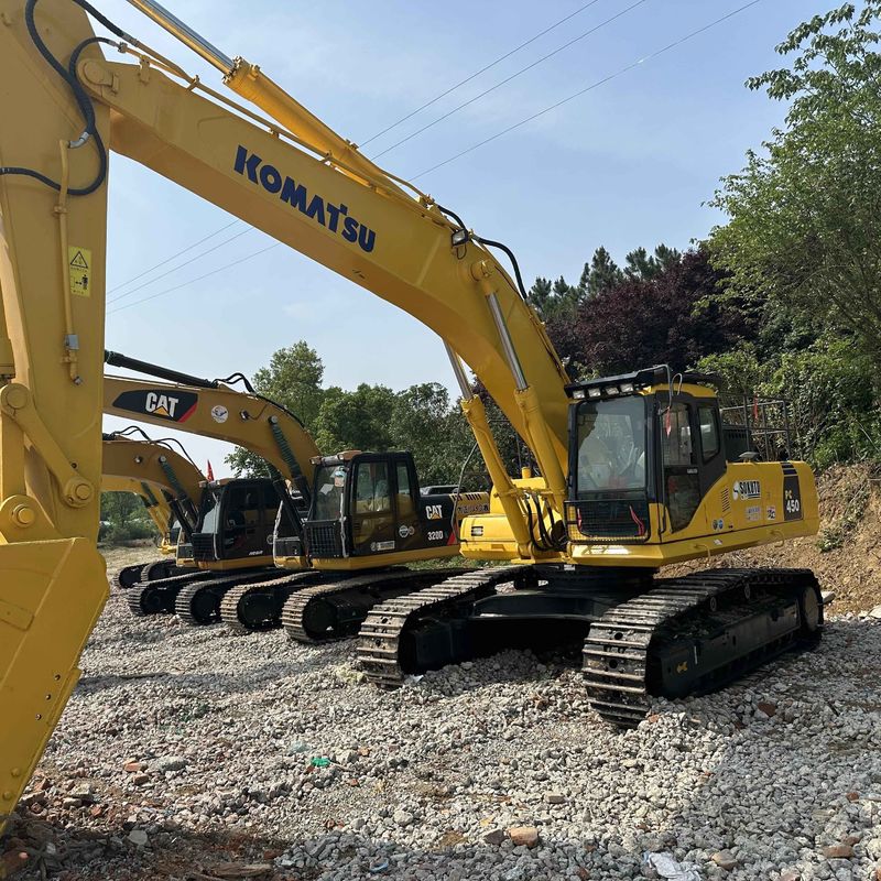 Used Komatsu Digger  PC450-7  Secondhand 45ton Big Type Crawler Excavator