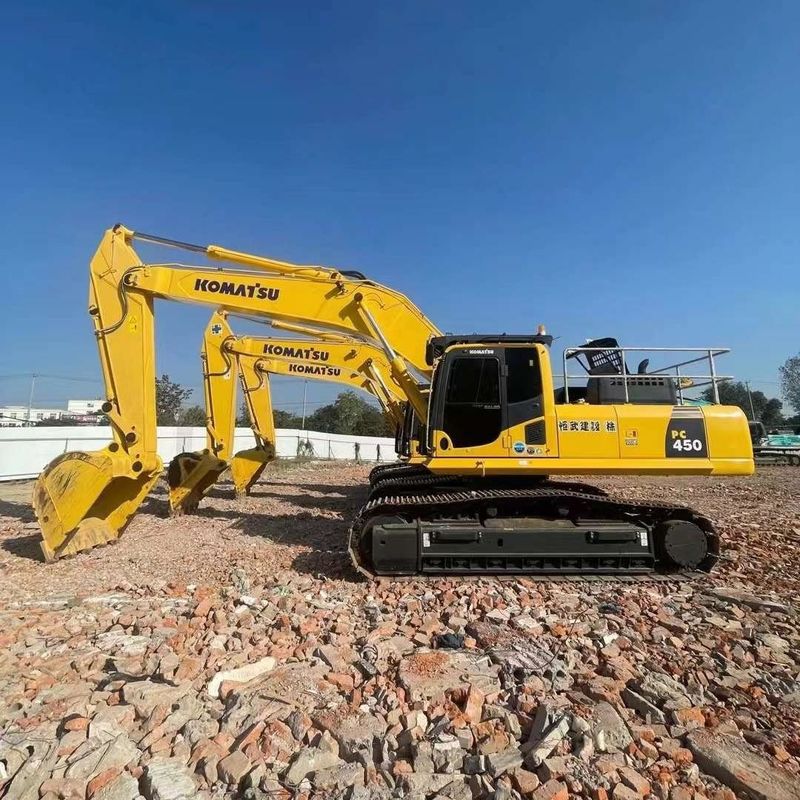 Used Komatsu Digger  PC450-8  Secondhand 45ton Big Type Crawler Excavator