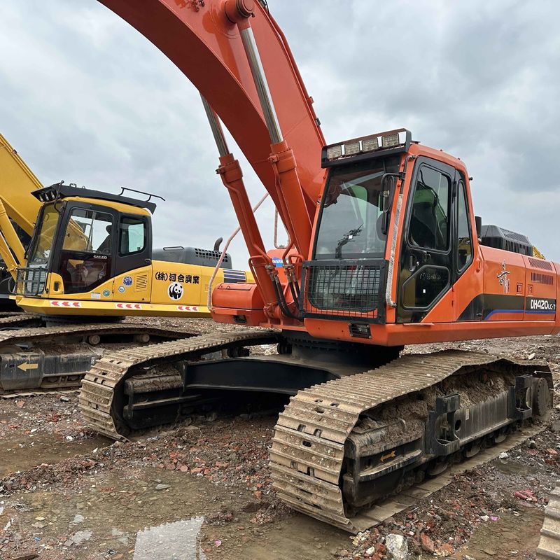 Used Doosan Digger  DH420LC-7  Secondhand 42ton Big Type Crawler Excavator