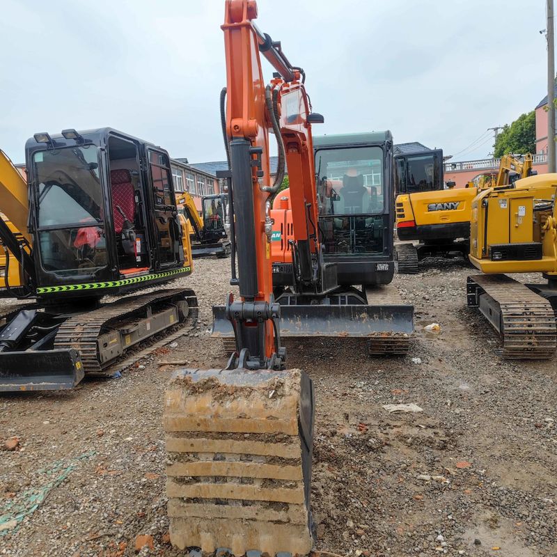 Used Doosan Digger  DX60  Secondhand 6ton Small Type Mini Crawler Excavator