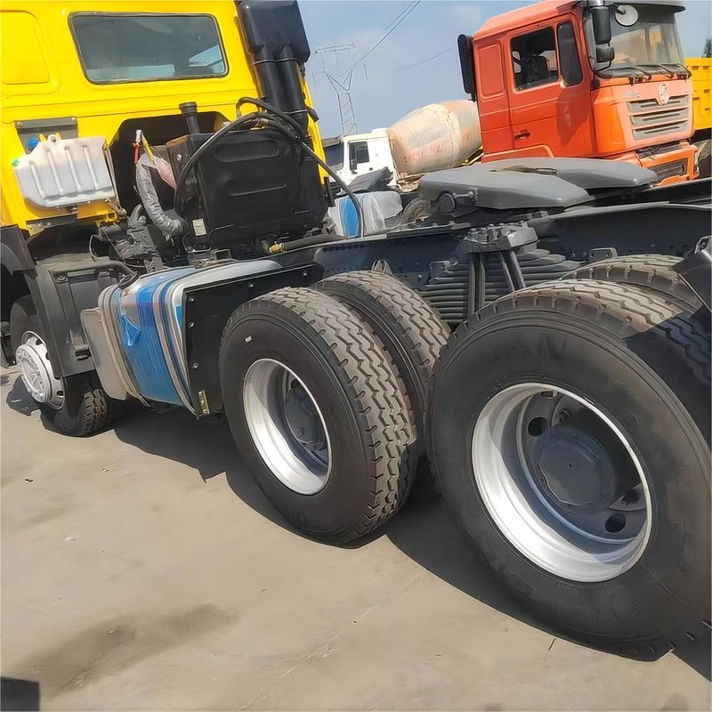 Tow Used Tractor Trailer Howo Sinotruk 420 Hp 6x4 For Transportation