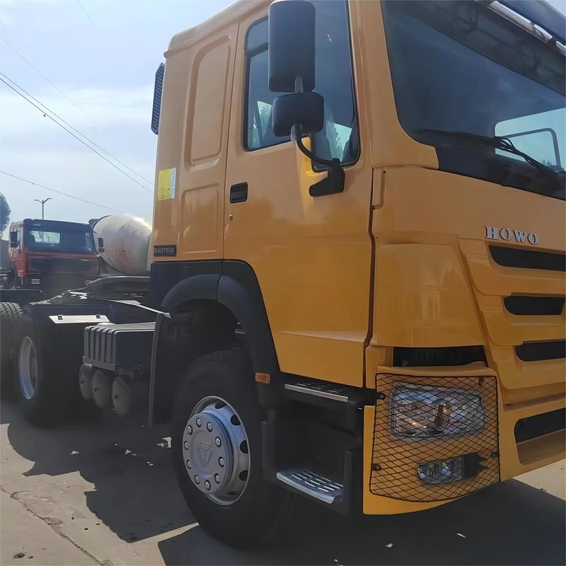 Tow Used Tractor Trailer Howo Sinotruk 420 Hp 6x4 For Transportation