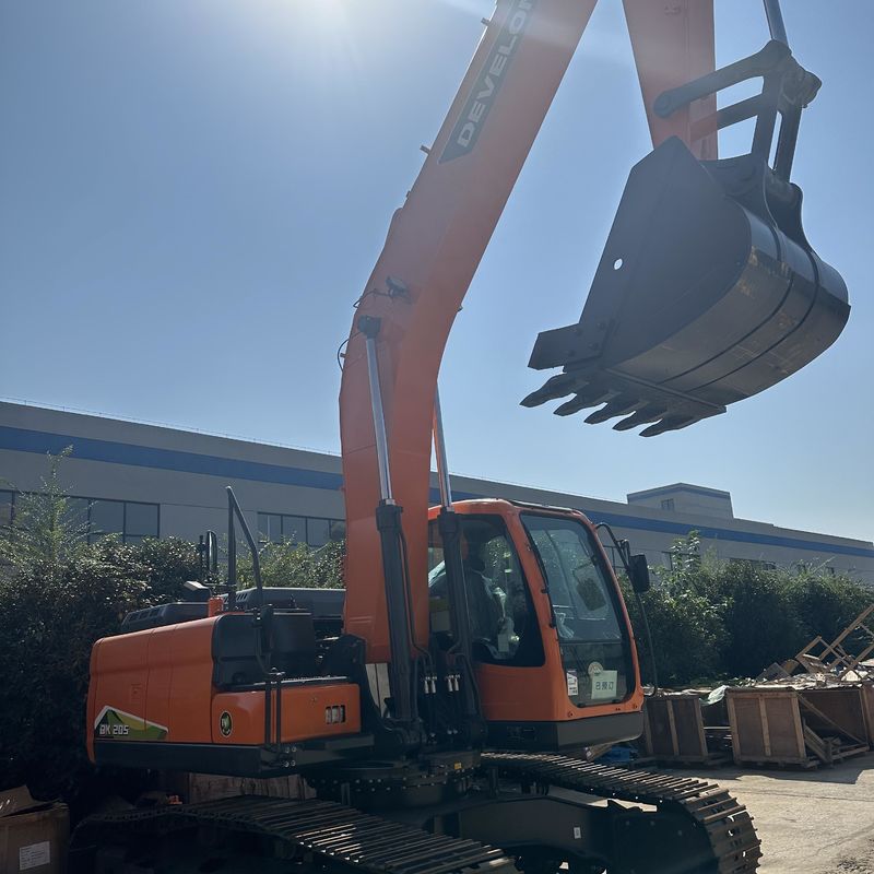 Used Doosan Digger  DX205  Secondhand 21ton Medium Type Crawler Excavator