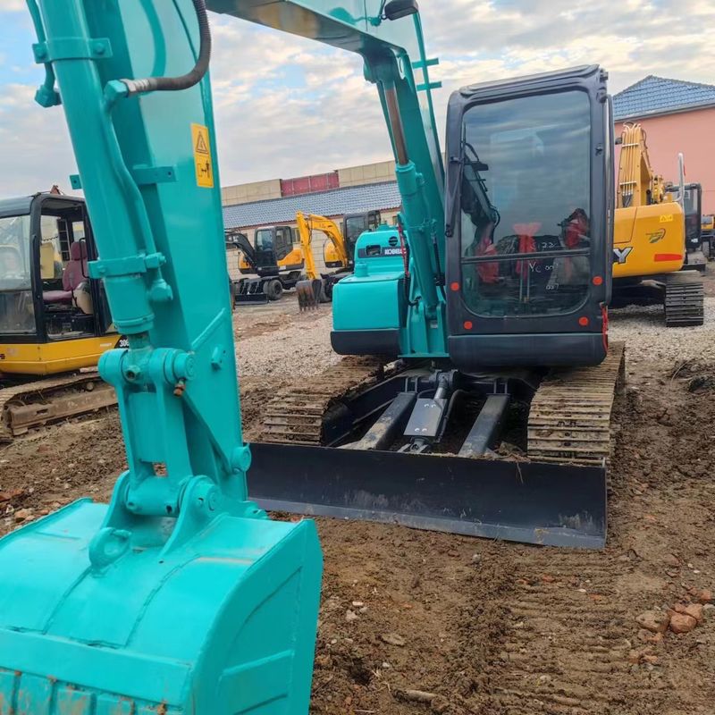 Used Kobelco Digger  SK75  Secondhand 7.5ton Small Type Mini Crawler Excavator