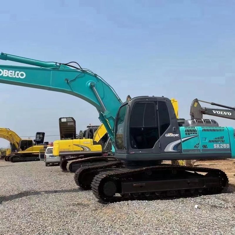 Used Kobelco Digger  SK260  Secondhand 26ton Medium Type Crawler Excavator