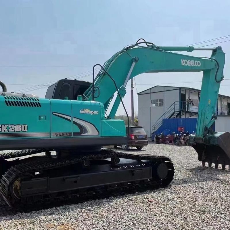 Used Kobelco Digger  SK260  Secondhand 26ton Medium Type Crawler Excavator