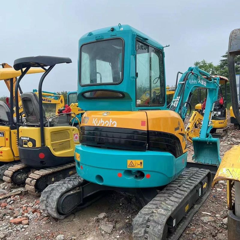 Used Kubota Digger  KX135  Secondhand 3.5ton Small Type Mini Crawler Excavator