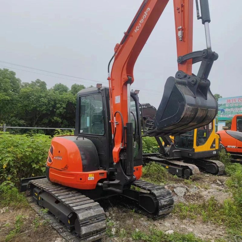 Used Kubota Digger  KX155  Secondhand 5.5ton Small Type Mini Crawler Excavator