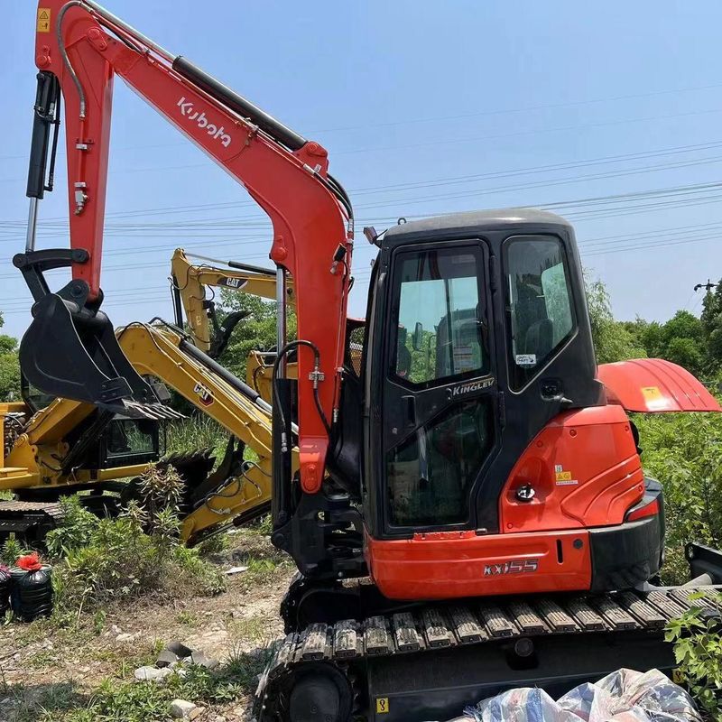 Used Kubota Digger  KX155  Secondhand 5.5ton Small Type Mini Crawler Excavator