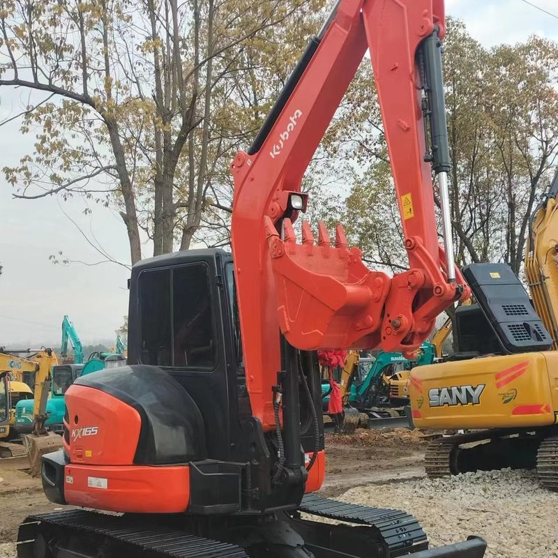 Used Kubota Digger  KX165  Secondhand 6.5ton Small Type Mini Crawler Excavator