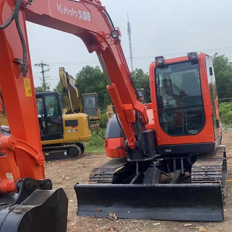 Used Kubota Digger  KX185  Secondhand 8.5ton Small Type Mini Crawler Excavator
