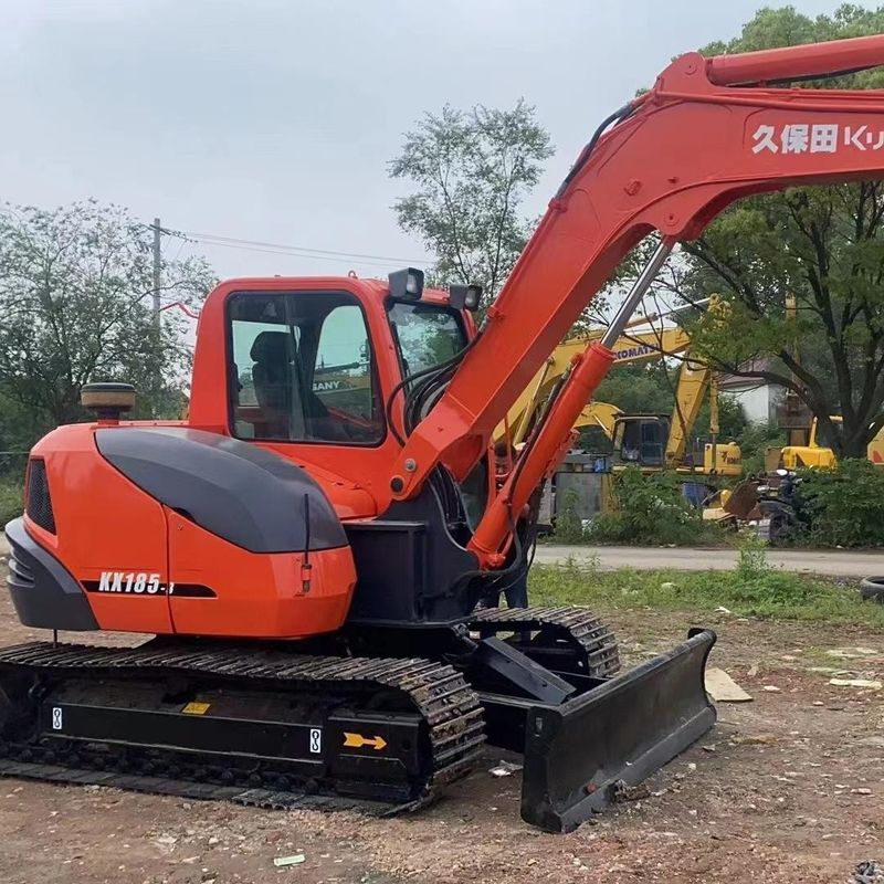 Used Kubota Digger  KX185  Secondhand 8.5ton Small Type Mini Crawler Excavator