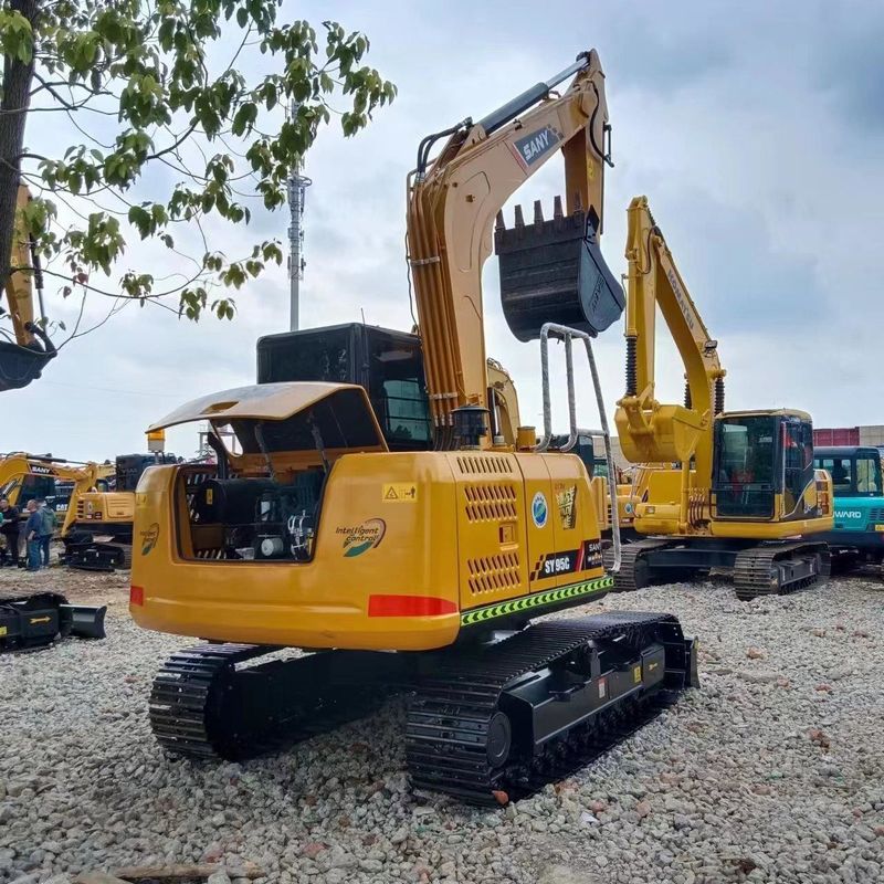 Used SANY Digger  SY95C  Secondhand 9.5ton Small Type Mini Crawler Excavator