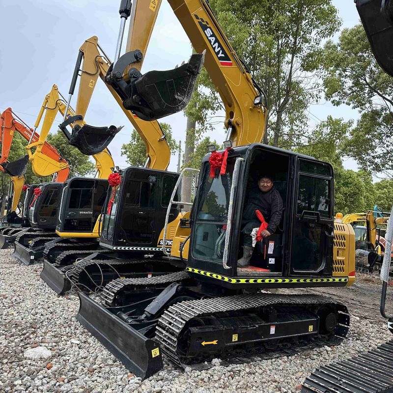 Secondhand SANY Digger  SY95C  Used 9.5ton Small Type Mini Crawler Excavator