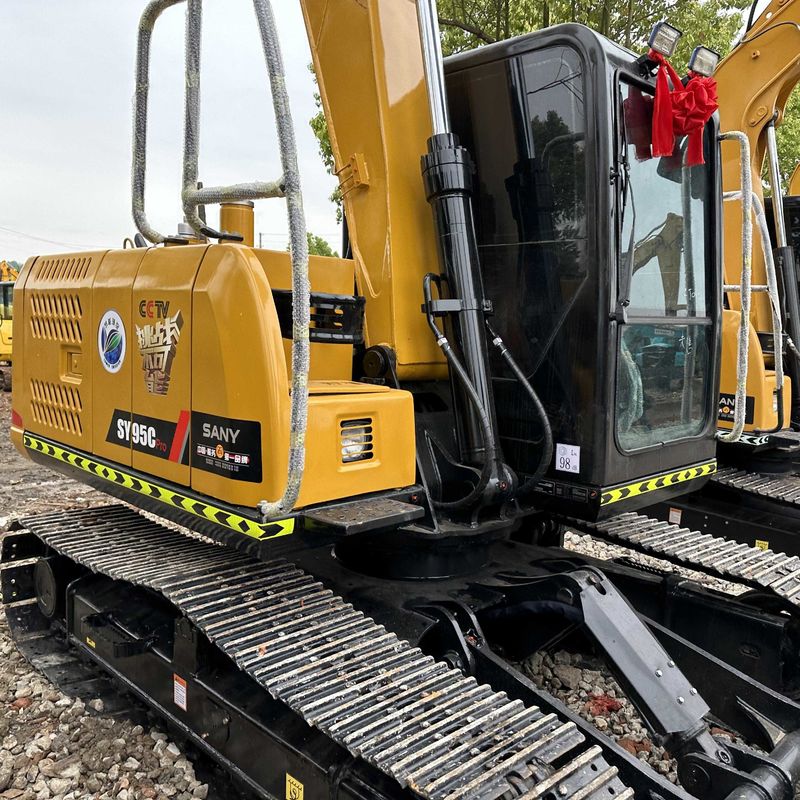 Secondhand SANY Digger  SY95C  Used 9.5ton Small Type Mini Crawler Excavator
