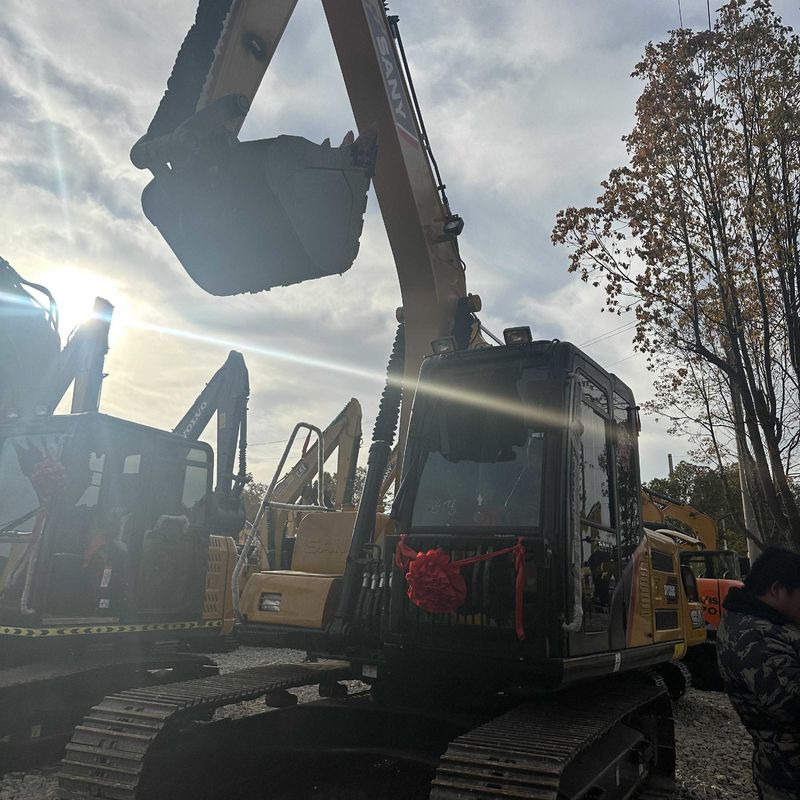 Used SANY Digger  SY135C  Secondhand 13.5on Small Type Mini Crawler Excavator