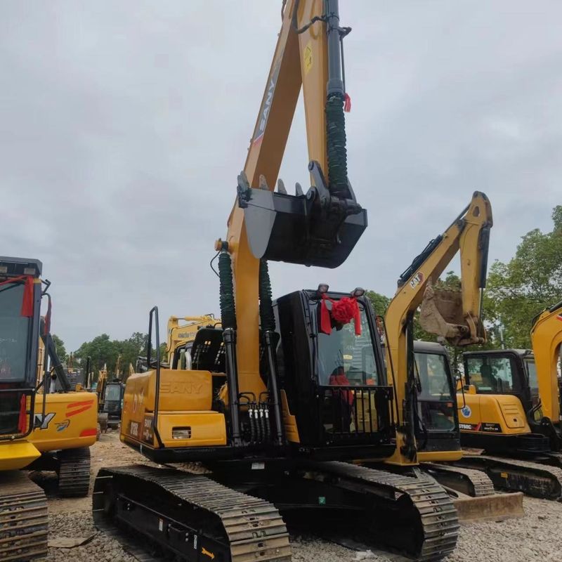 Secondhand SANY Digger  SY135C  Used 13.5on Small Type Mini Crawler Excavator