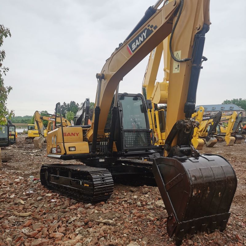 Used SANY Digger  SY155C  Secondhand 15.5on Small Type  Crawler Excavator
