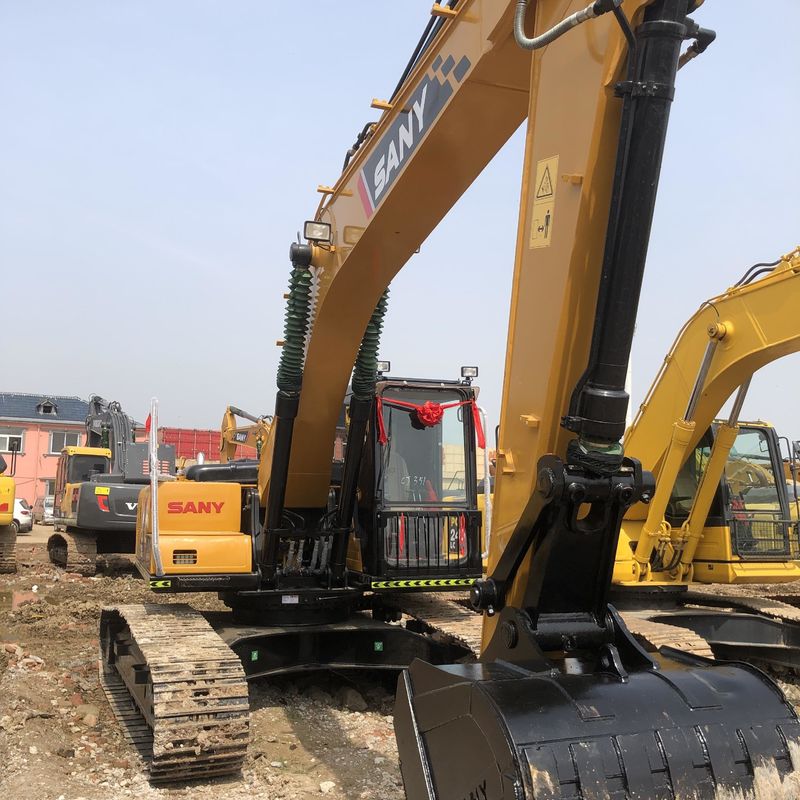 Used SANY Digger  SY215C  Secondhand 21.5on Medium Type  Crawler Excavator