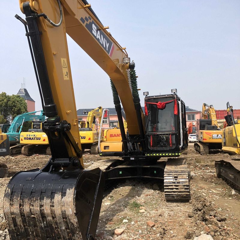 Used SANY Digger  SY215C  Secondhand 21.5on Medium Type  Crawler Excavator