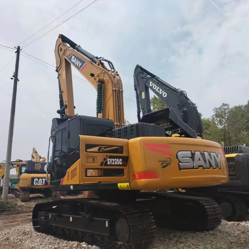 Used SANY Digger  SY235C  Secondhand 23.5on Medium Type  Crawler Excavator