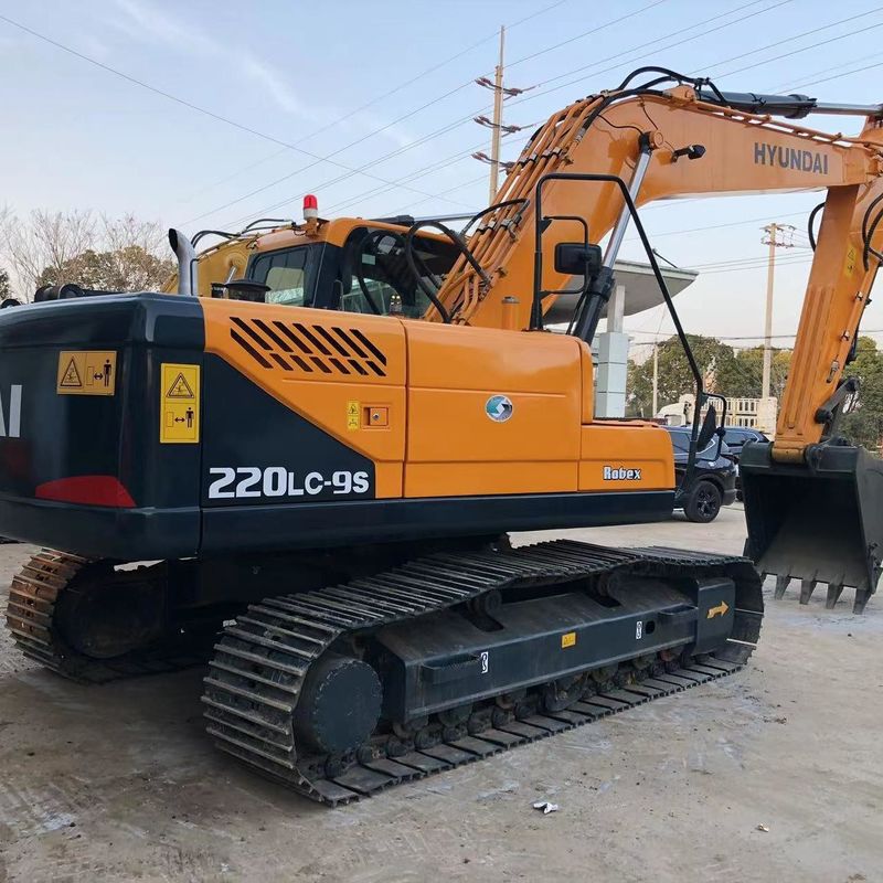 Used Hyundai Digger  R220-9S  Secondhand 22ton Medium Type  Crawler Excavator