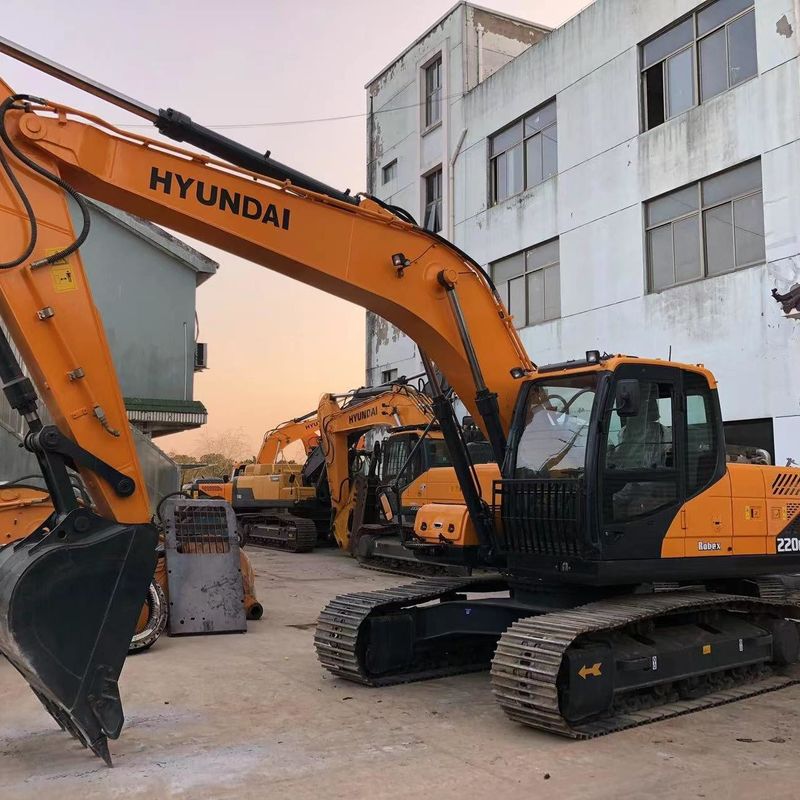 Used Hyundai Digger  R220-9S  Secondhand 22ton Medium Type  Crawler Excavator