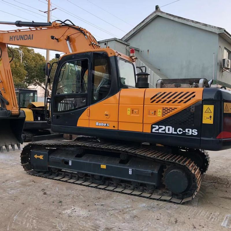 Used Hyundai Digger  R220-9S  Secondhand 22ton Medium Type  Crawler Excavator