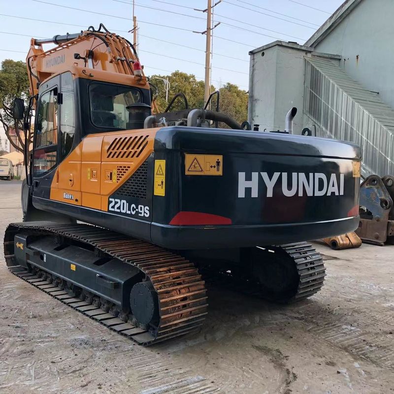 Used Hyundai Digger  R220-9S  Secondhand 22ton Medium Type  Crawler Excavator