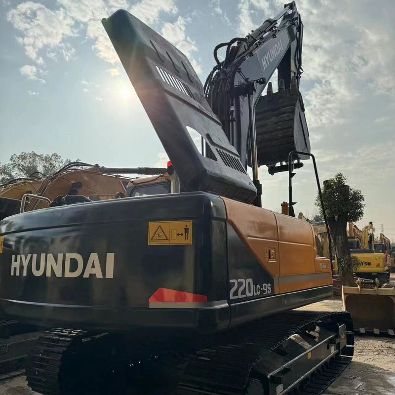 Secondhand Hyundai Excavator R220-9S  Used 22ton Medium Type  Crawler Digger