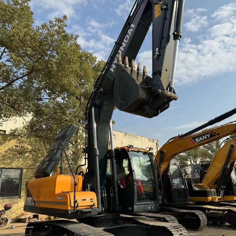 Secondhand Hyundai Excavator R220-9S  Used 22ton Medium Type  Crawler Digger