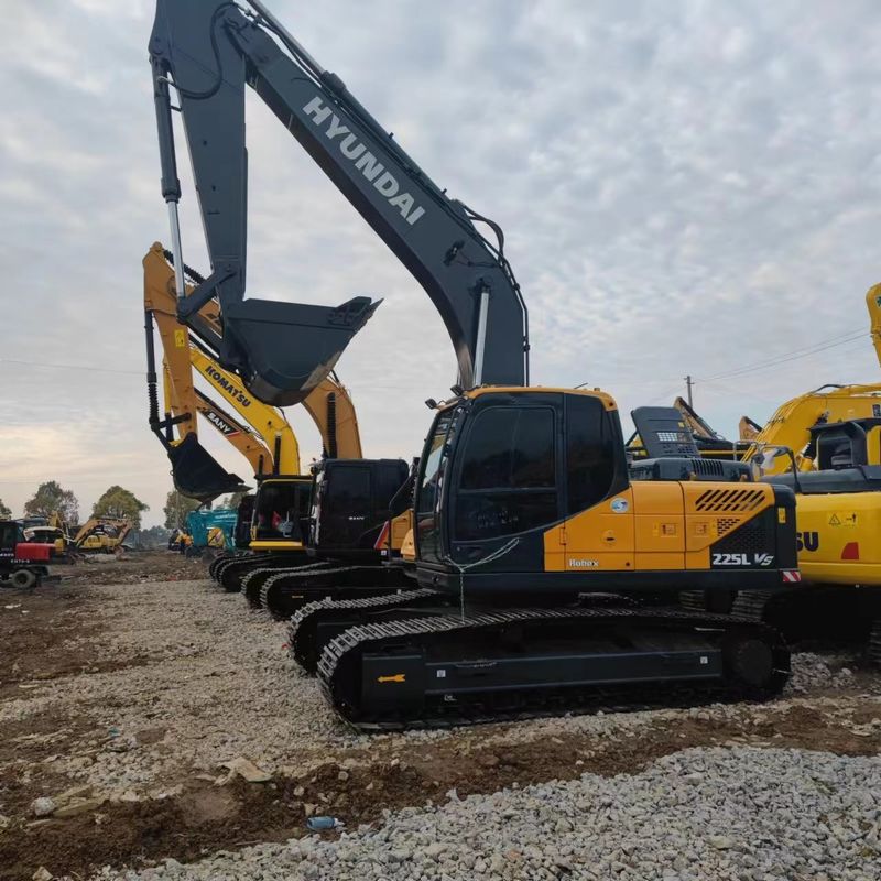 Used Hyundai Digger  R225VS  Secondhand 22.5ton Medium Type  Crawler Excavator